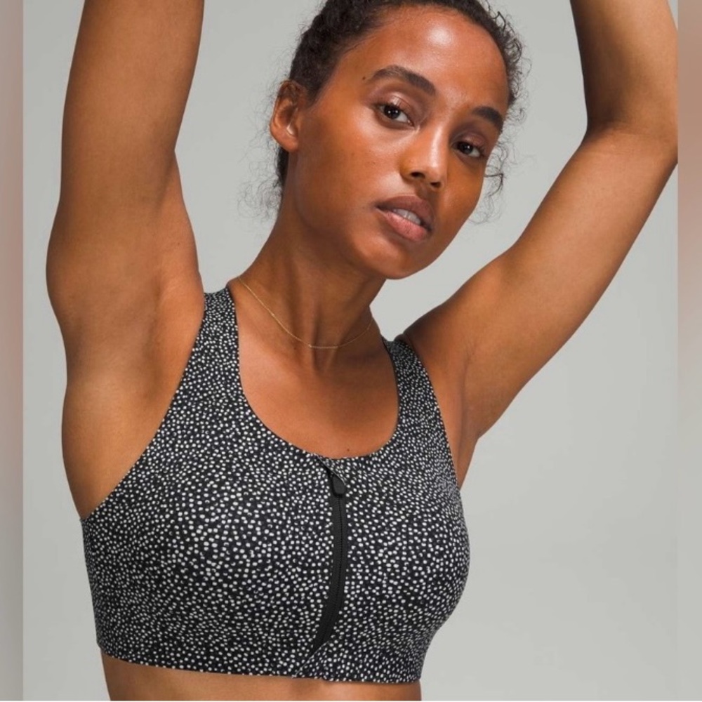 Lululemon DD34 sports bra front zip